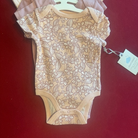 Lot of Various Sizes NWT Girl's Baby Clothes Onesies, Overalls, and Shorts - Picture 12 of 16